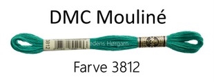 DMC Mouline Amagergarn farve 3812